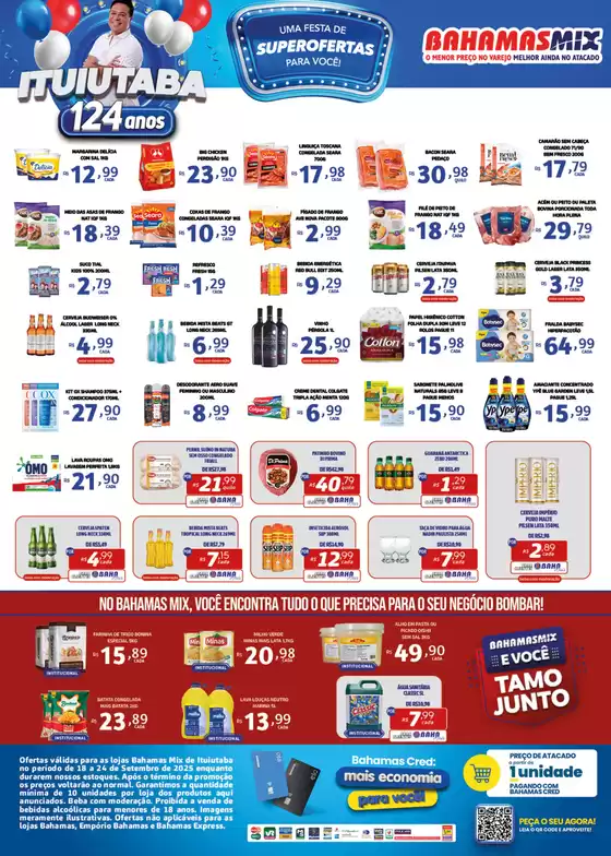 Ofertas exclusivas para nossos clientes