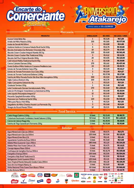 Catálogo Atakarejo em Marabá | Ótima oferta para caçadores de pechinchas | 2025-09-18T00:00:00.000Z - 2025-09-21T00:00:00.000Z