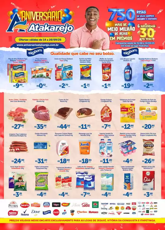 Catálogo Atakarejo em Queimados | Ofertas exclusivas para nossos clientes | 2025-09-18T00:00:00.000Z - 2025-09-20T00:00:00.000Z