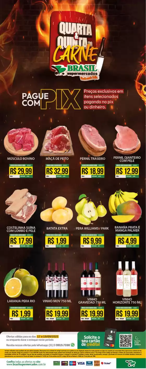 Catálogo Brasil Supermercados em Queimados | Encarte Brasil Supermercados | 2025-09-18T00:00:00.000Z - 2025-09-18T00:00:00.000Z