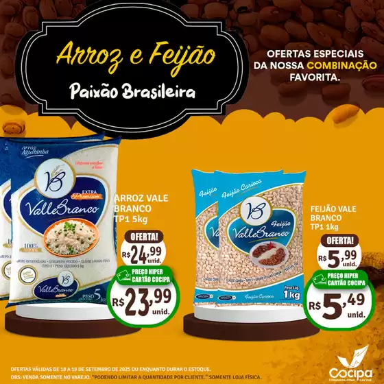 Catálogo Cocipa em Londrina | Economize agora com nossas ofertas | 2025-09-18T00:00:00.000Z - 2025-09-19T00:00:00.000Z