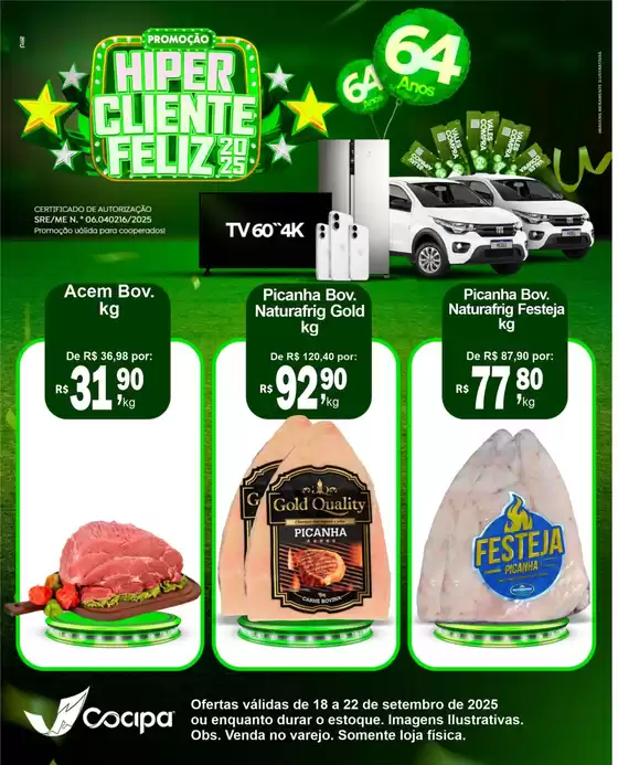 Catálogo Cocipa em Sarzedo | Melhores ofertas para todos os clientes | 2025-09-18T00:00:00.000Z - 2025-09-22T00:00:00.000Z