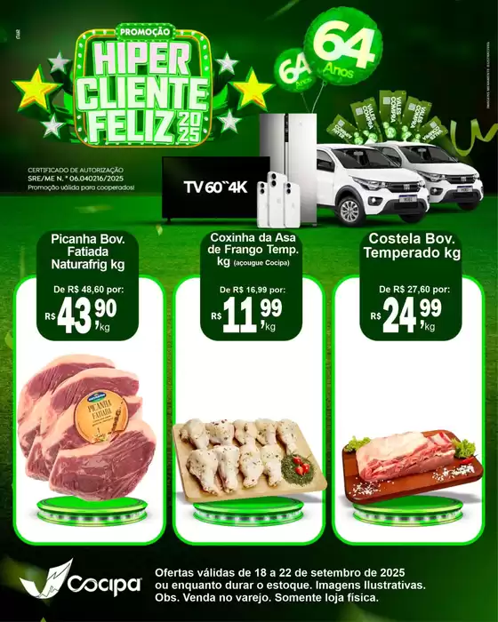 Catálogo Cocipa em Sarzedo | Ofertas exclusivas para nossos clientes | 2025-09-18T00:00:00.000Z - 2025-09-22T00:00:00.000Z