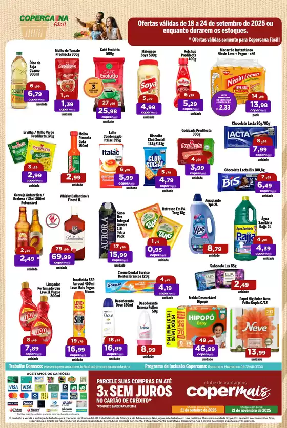 Ofertas exclusivas para nossos clientes