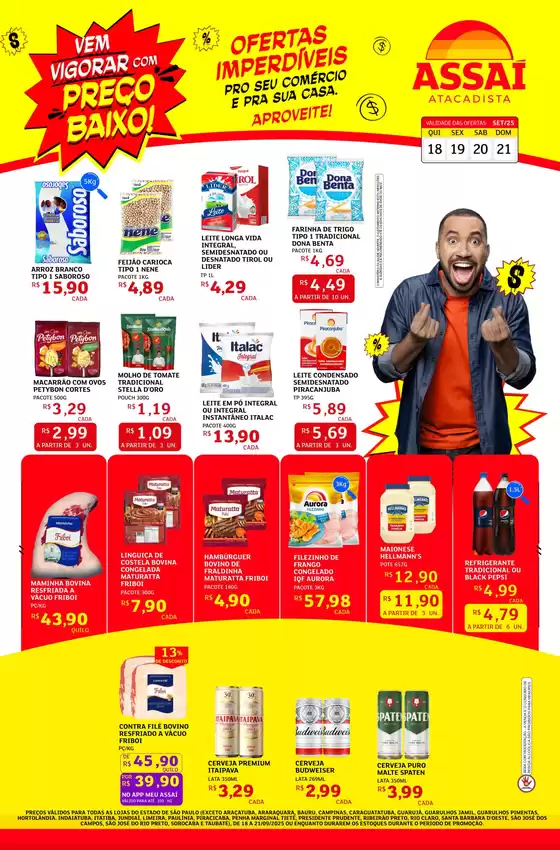 Catálogo Assaí Atacadista em Carapicuíba | Promoções especiais em andamento | 2025-09-18T00:00:00.000Z - 2025-09-21T00:00:00.000Z