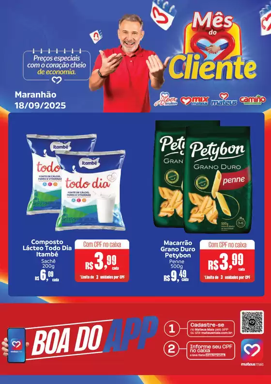 Ofertas especiais atraentes para todos