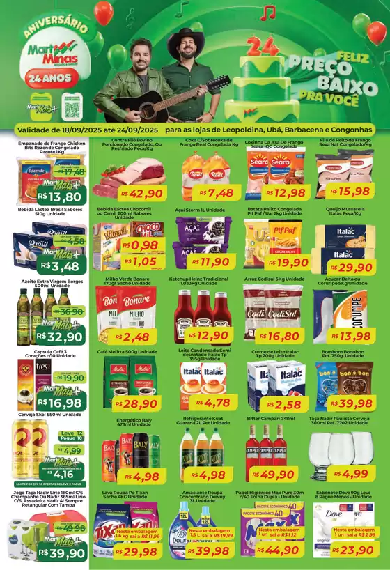 Ofertas especiais atraentes para todos