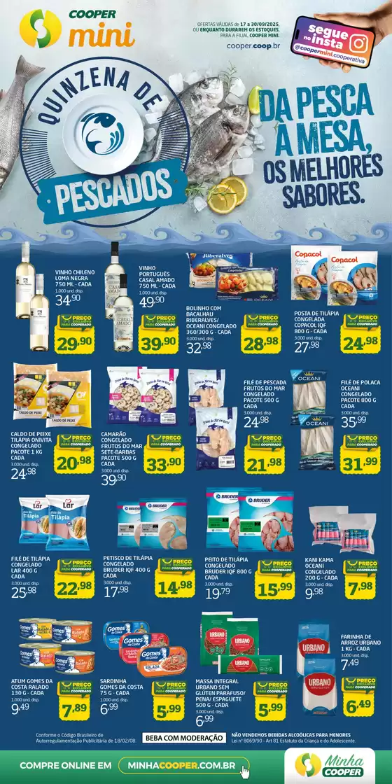 Catálogo Cooper em Blumenau | Ofertas para caçadores de pechinchas | 2025-09-18T00:00:00.000Z - 2025-09-30T00:00:00.000Z