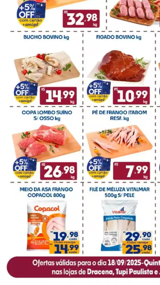 Descontos e promoções