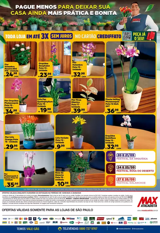 Ótima oferta para todos os clientes