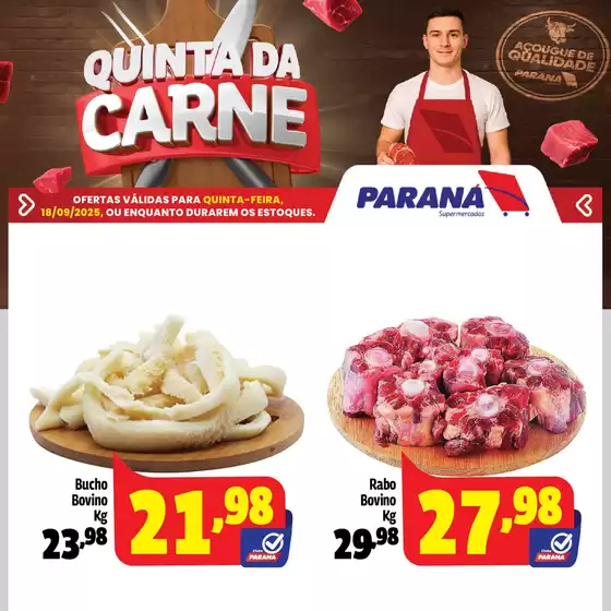 Catálogo Paraná Supermercados | Ofertas exclusivas para nossos clientes | 2025-09-18T00:00:00.000Z - 2025-09-18T00:00:00.000Z