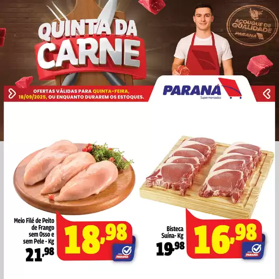 Catálogo Paraná Supermercados | Ofertas e promoções atuais | 2025-09-18T00:00:00.000Z - 2025-09-18T00:00:00.000Z