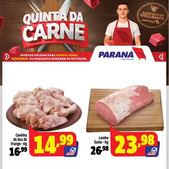 Catálogo Paraná Supermercados | Melhores ofertas para compradores econômicos | 2025-09-18T00:00:00.000Z - 2025-09-18T00:00:00.000Z
