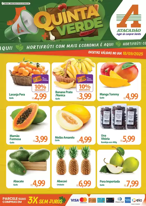 Catálogo Atacadão em Uberaba | Ofertas para caçadores de pechinchas | 2025-09-18T00:00:00.000Z - 2025-09-18T00:00:00.000Z