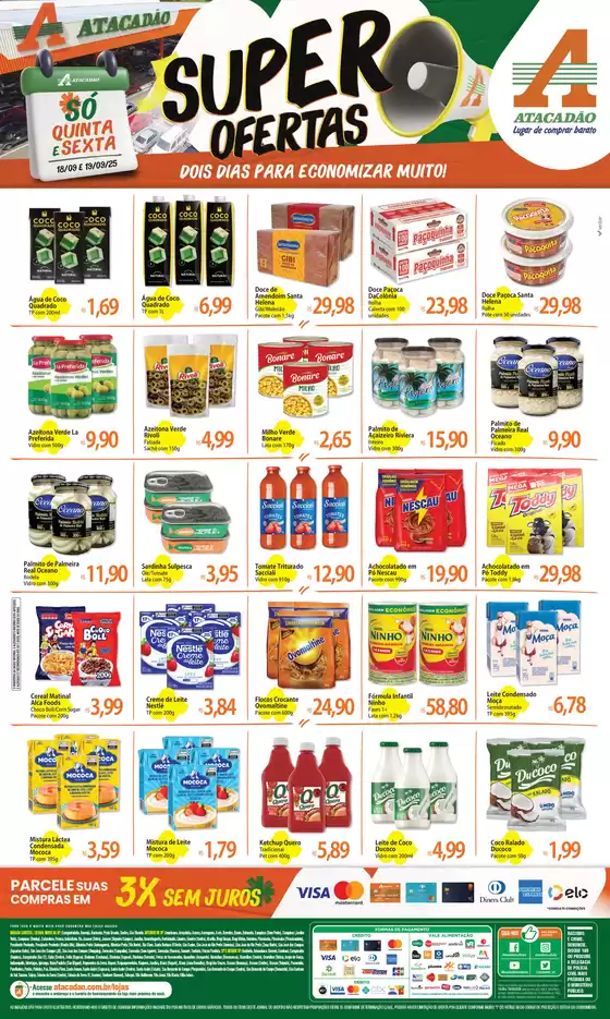 Catálogo Atacadão em Guarulhos | Melhores ofertas para todos os clientes | 2025-09-18T00:00:00.000Z - 2025-09-19T00:00:00.000Z