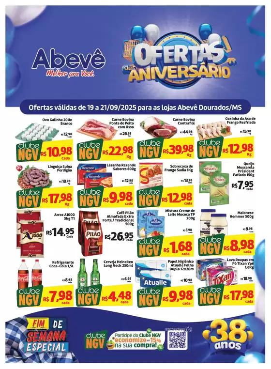 Catálogo Abevê Supermercados em Pouso Redondo | Ofertas Abevê Supermercados | 2025-09-19T00:00:00.000Z - 2025-09-21T00:00:00.000Z