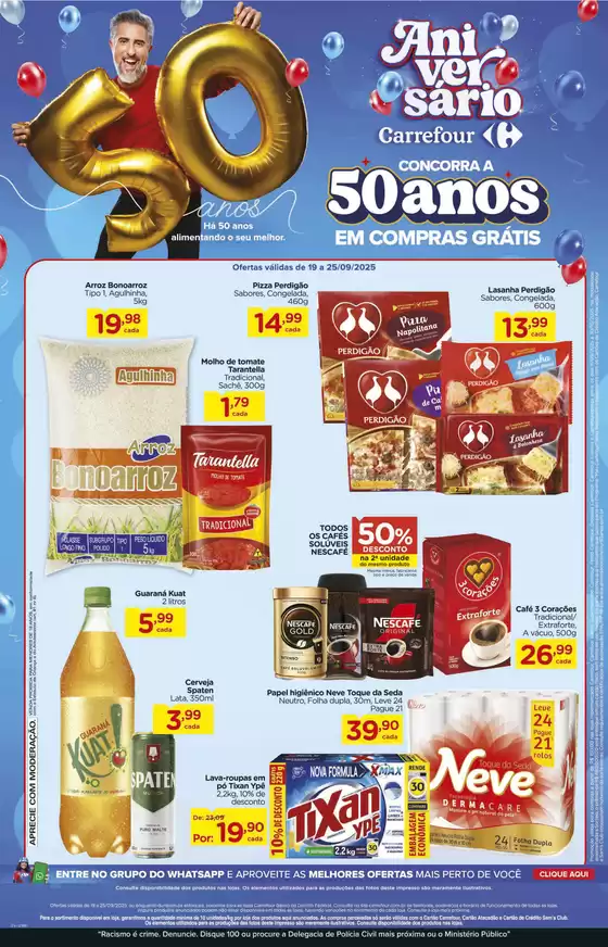 Catálogo Carrefour Bairro em São Paulo | Ofertas para caçadores de pechinchas | 2025-09-19T00:00:00.000Z - 2025-09-25T00:00:00.000Z