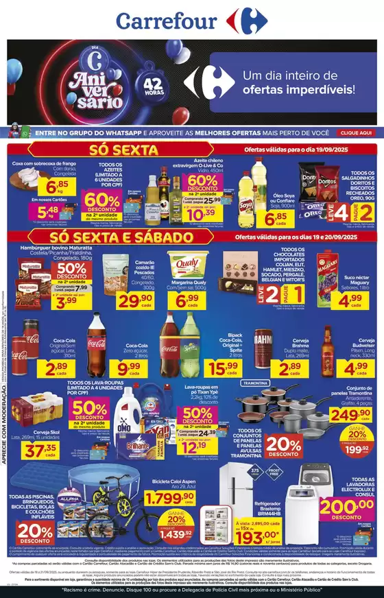 Catálogo Carrefour Bairro | Novas ofertas para descobrir | 2025-09-19T00:00:00.000Z - 2025-09-21T00:00:00.000Z