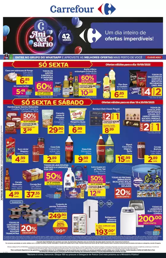 Catálogo Carrefour Bairro | Ofertas exclusivas e pechinchas | 2025-09-19T00:00:00.000Z - 2025-09-21T00:00:00.000Z