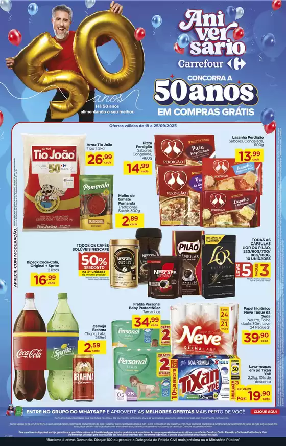 Catálogo Carrefour Bairro em São Paulo | Ofertas exclusivas para nossos clientes | 2025-09-19T00:00:00.000Z - 2025-09-25T00:00:00.000Z