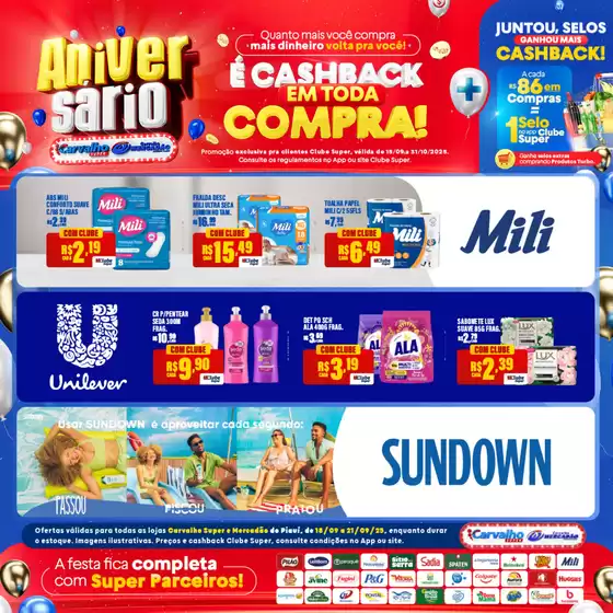 Encarte Carvalho Supermercado