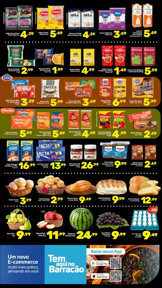 Encarte Barracão Supermercado