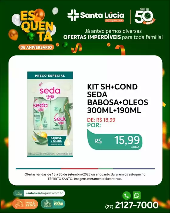 Catálogo Farmácia Santa Lúcia em Navegantes | Ofertas exclusivas e pechinchas | 2025-09-19T00:00:00.000Z - 2025-09-30T00:00:00.000Z