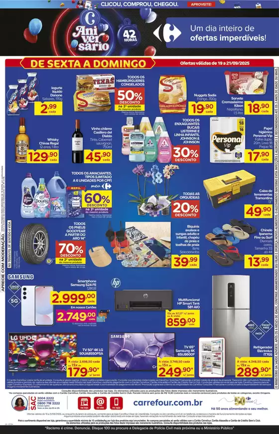 Ofertas exclusivas para nossos clientes