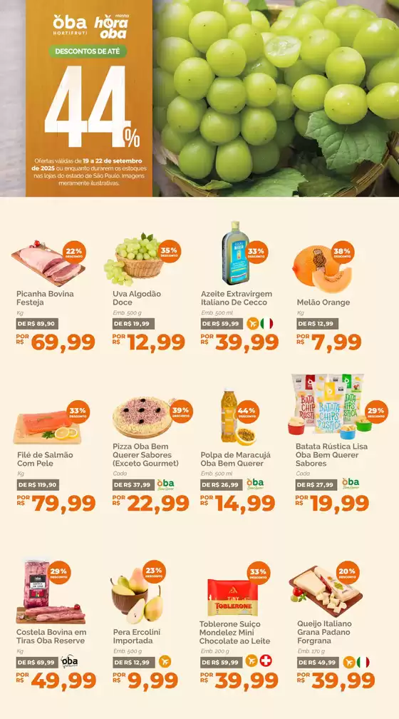 Ofertas Oba Hortifruti