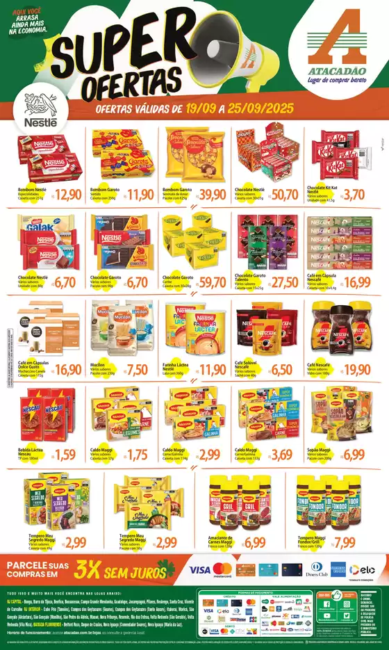 Novas ofertas para descobrir