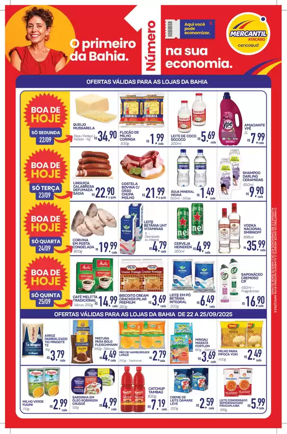 Catálogo Mercantil Atacado em Paranavaí | O Primeiro Da Bahia | 2025-09-22T00:00:00.000Z - 2025-09-25T00:00:00.000Z