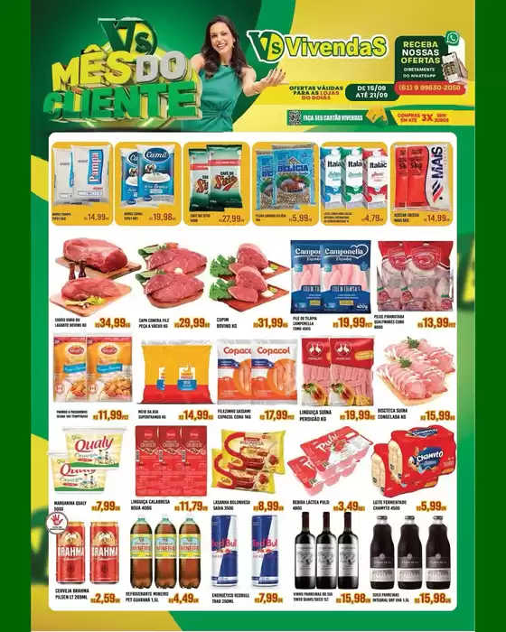 Catálogo Vivendas Supermercado em Paranavaí | Mês Do Cliente | 2025-09-22T00:00:00.000Z - 2025-09-28T00:00:00.000Z