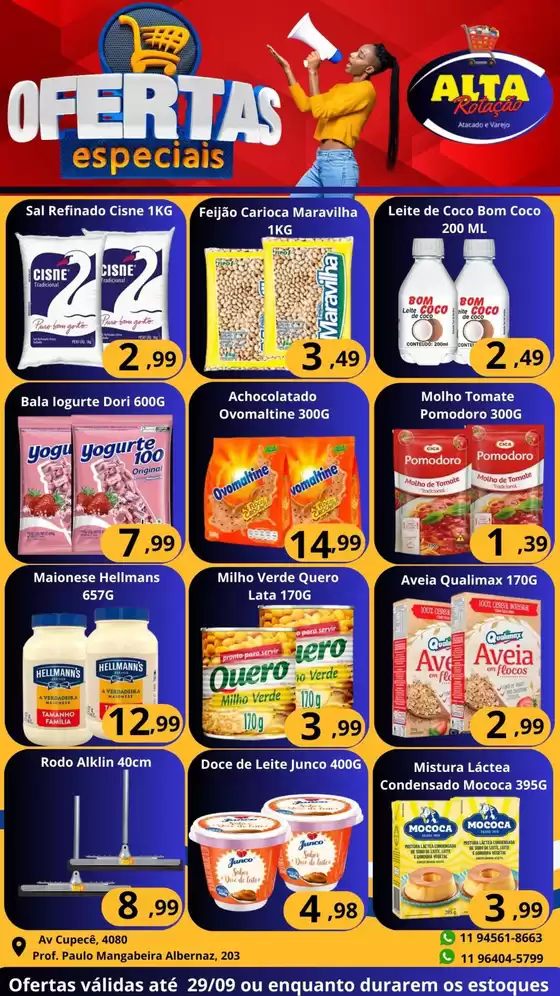 Catálogo Alta Rotação Atacadista em Ouroeste | Ofertas Especiais  | 2025-09-22T00:00:00.000Z - 2025-09-29T00:00:00.000Z