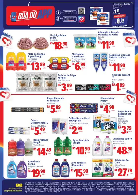 Ofertas e promoções atuais
