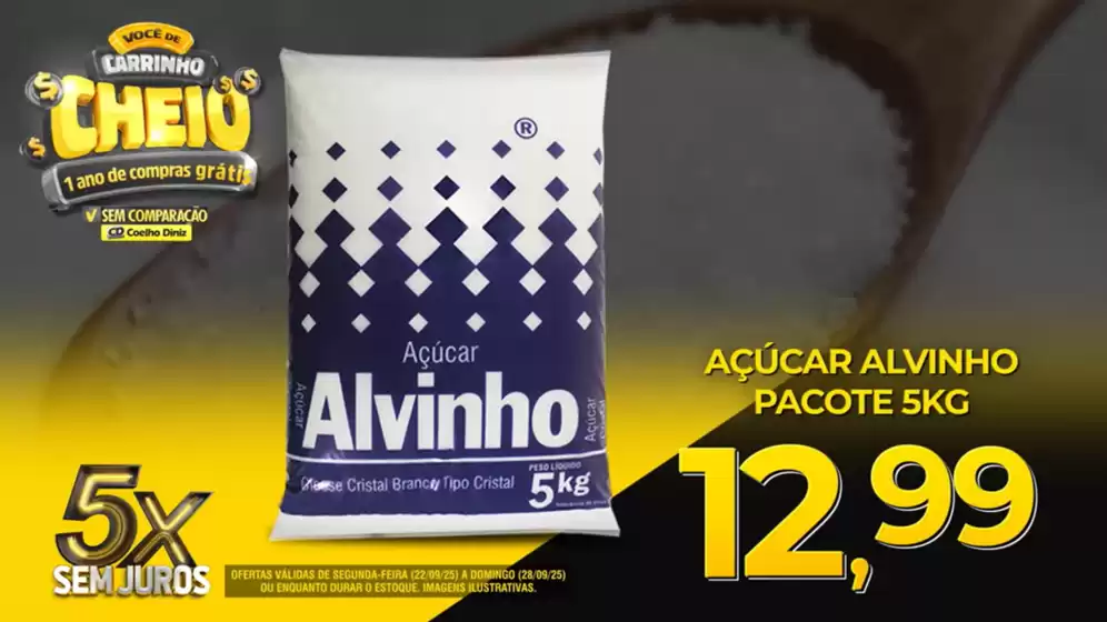 Promoções especiais em andamento
