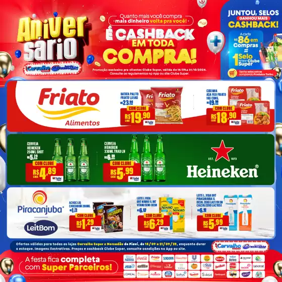 Ofertas e promoções atuais