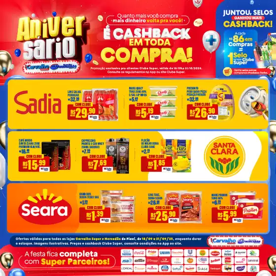Ofertas e promoções atuais