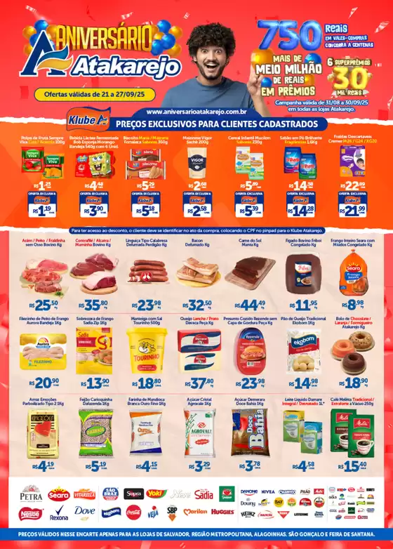 Ótima oferta para todos os clientes