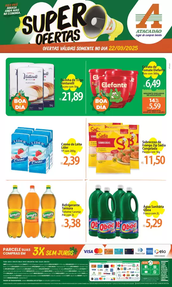 Catálogo Atacadão em Guarapuava | Ofertas exclusivas | 2025-09-22T00:00:00.000Z - 2025-09-22T00:00:00.000Z