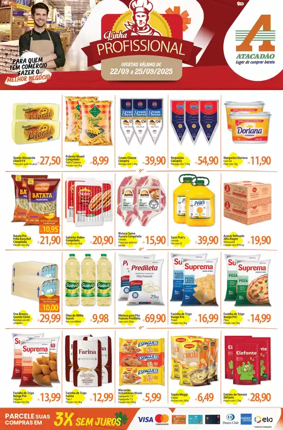 Catálogo Atacadão em Guarapuava | Ofertas exclusivas e pechinchas | 2025-09-22T00:00:00.000Z - 2025-09-25T00:00:00.000Z