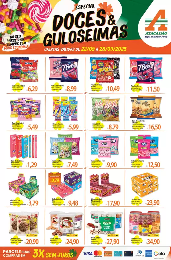 Ofertas especiais atraentes para todos