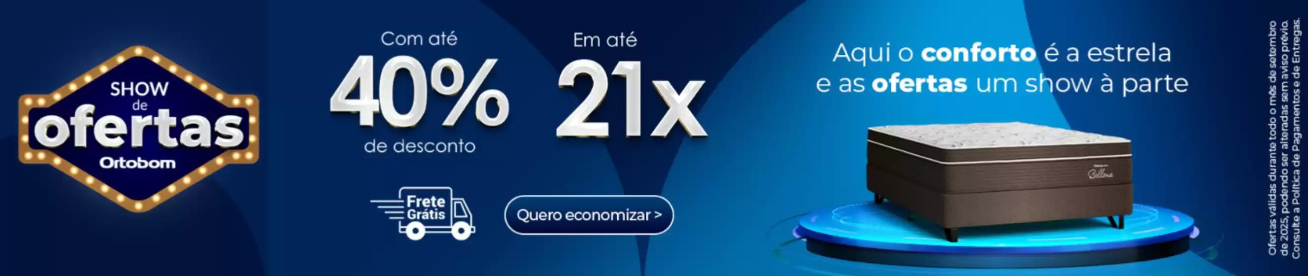 Catálogo Ortobom em Quinta do Sol | Ofertas Ortobom | 2025-09-23T00:00:00.000Z - 2025-09-28T00:00:00.000Z