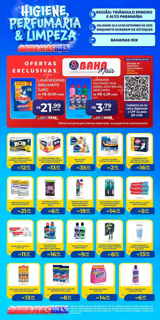 Catálogo Bahamas Mix em Umuarama | Pechinchas e ofertas atuais | 2025-09-23T00:00:00.000Z - 2025-09-23T00:00:00.000Z