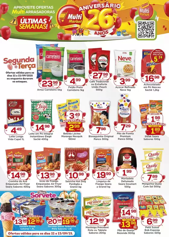 Catálogo Rede Multi Market em Oliveira | Melhores ofertas para compradores econômicos | 2025-09-23T00:00:00.000Z - 2025-09-23T00:00:00.000Z