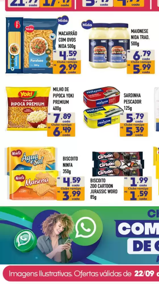 Ampla seleção de ofertas