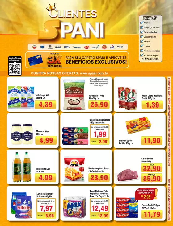 Ofertas e promoções atuais