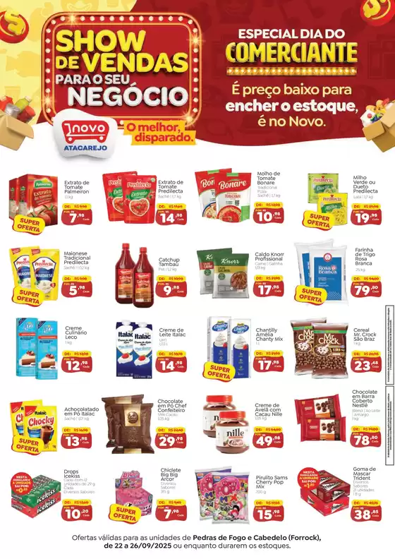 Descontos e promoções