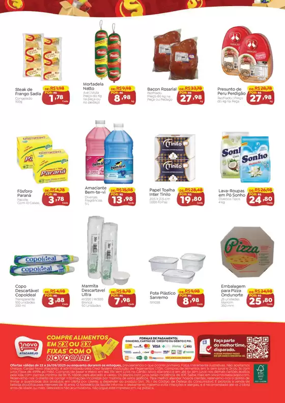 Descontos e promoções