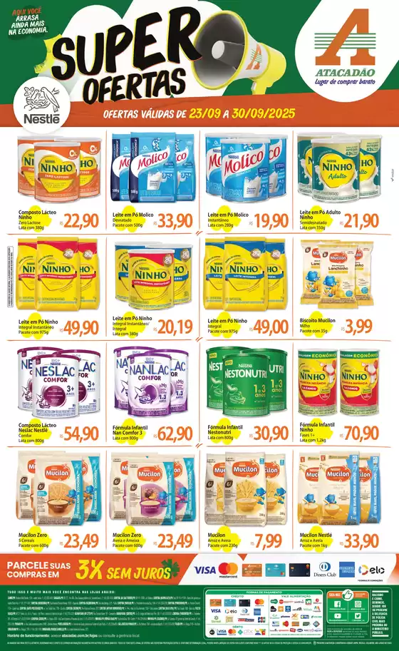 Pechinchas e ofertas atuais
