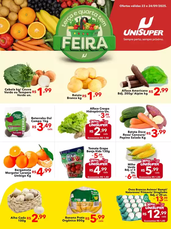 Catálogo UniSuper em Cafelândia | Folheto Horti Unisuper | 2025-09-24T00:00:00.000Z - 2025-09-24T00:00:00.000Z